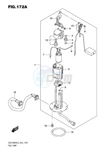 GSX-1300R ABS HAYABUSA EU drawing FUEL PUMP