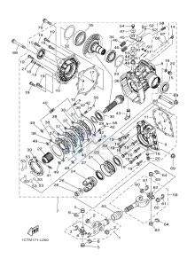 YFM450FWB YFM45KDHJ KODIAK 450 (BJ56) drawing DRIVE SHAFT