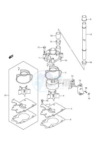 DF 250 drawing Water Pump (DF 250S)