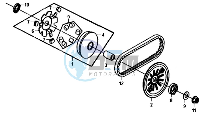 CLUTCH / V BELT