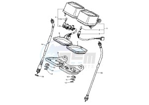 XT E 600 drawing METER