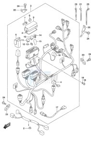 DF 50A drawing Harness High Thrust