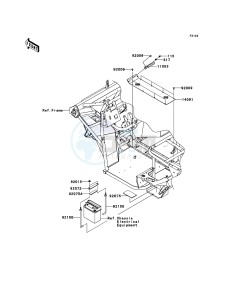 MULE_600 KAF400B9F EU drawing Engine Mount