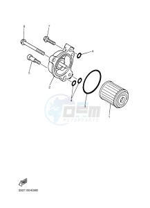 WR450F (1DXD 1DXB 1DXC 1DXE) drawing OIL CLEANER