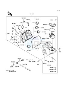 Z750 ZR750J6F FR GB XX (EU ME A(FRICA) drawing Air Cleaner