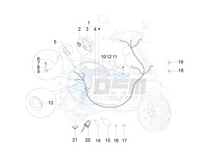 S 150 4T ie E3 Vietnam - Indonesia drawing Main cable harness