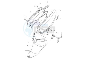 YN R NEO'S 50 drawing REAR  BODY