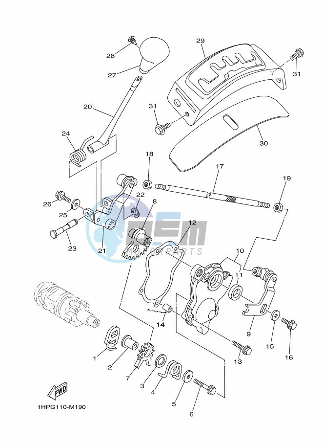 SHIFT SHAFT