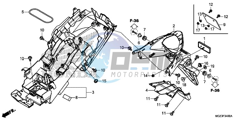 REAR FENDER