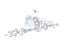 SENDA R X-TREM - 50 CC VTHSR1D1A 2T EU2 drawing WATER PUMP