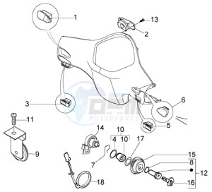 LX 150 drawing Electrical device-electric horn