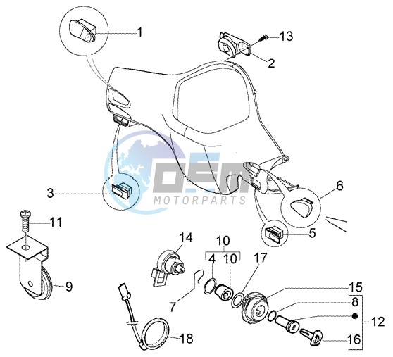 Electrical device-electric horn