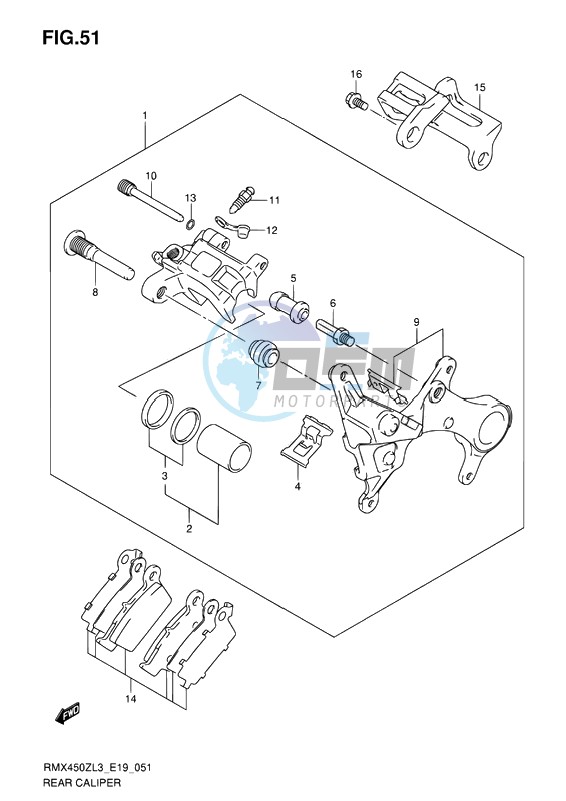 REAR CALIPER