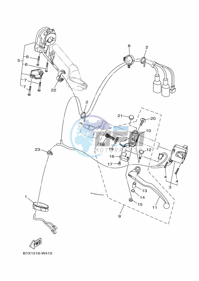 HANDLE SWITCH & LEVER