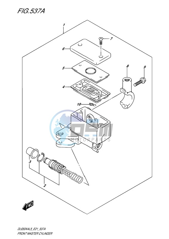 FRONT MASTER CYLINDER