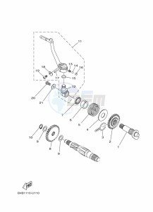 YZ85LW YZ85 (B0GB) drawing STARTER