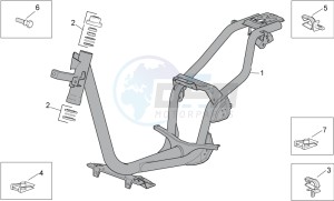 Scarabeo 50 4t 2v e2 drawing Frame