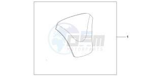 NT700V drawing TANK PAD