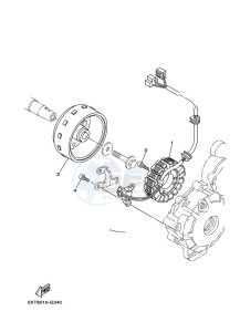 XT250 XT250M (B1UC) drawing GENERATOR