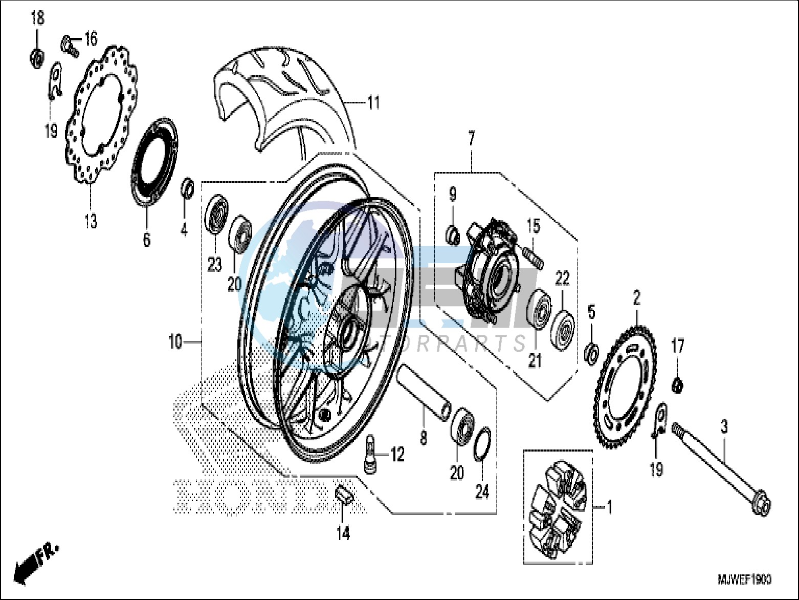 REAR WHEEL