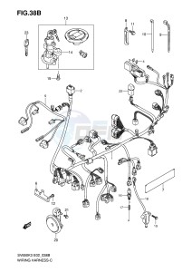 SV650 (E2) drawing WIRING HARNESS (SV650SK7 SUK7)