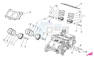 RSV 4 1000 4V SBK-FACTORY drawing Cylinder - Piston