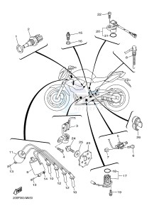 XJ6N 600 XJ6-N (NAKED) (20SV) drawing ELECTRICAL 1