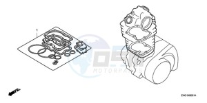 TRX420FEA Australia - (U / 4WD) drawing GASKET KIT A