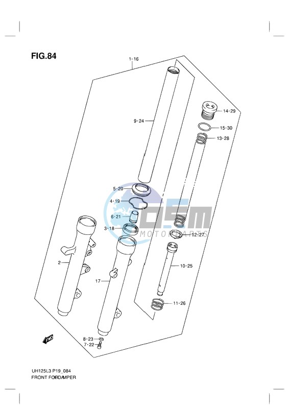 FRONT FORK DAMPER