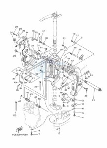 F300BETX drawing FRONT-FAIRING-BRACKET