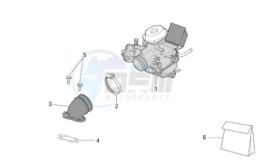 Mojito 125-150 drawing Carburettor