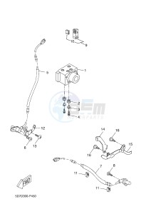 MT125A MT-125 ABS (5D7D) drawing ELECTRICAL 3