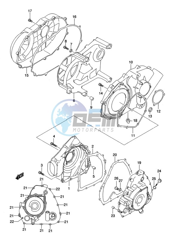 CRANKCASE COVER