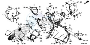 NSS125DF Forza 125 - NSS125D Europe Direct - (ED) drawing INNER COVER