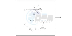 SH300A9 Europe Direct - (ED / ABS) drawing HEATED GRIP ATT.