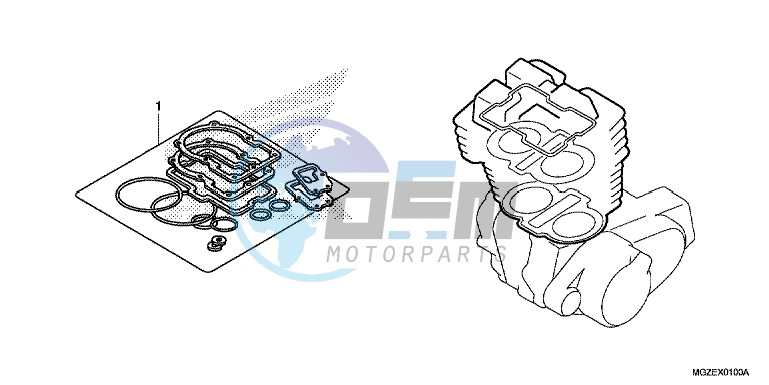 GASKET KIT A