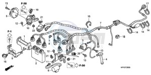 TRX450ER9 Australia - (U / SEL) drawing WIRE HARNESS