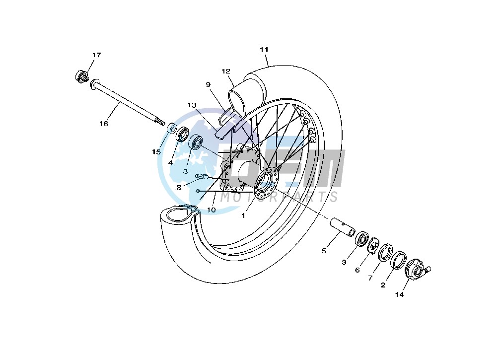 FRONT WHEEL