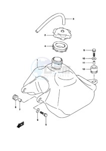 LT-Z50 drawing FUEL TANK