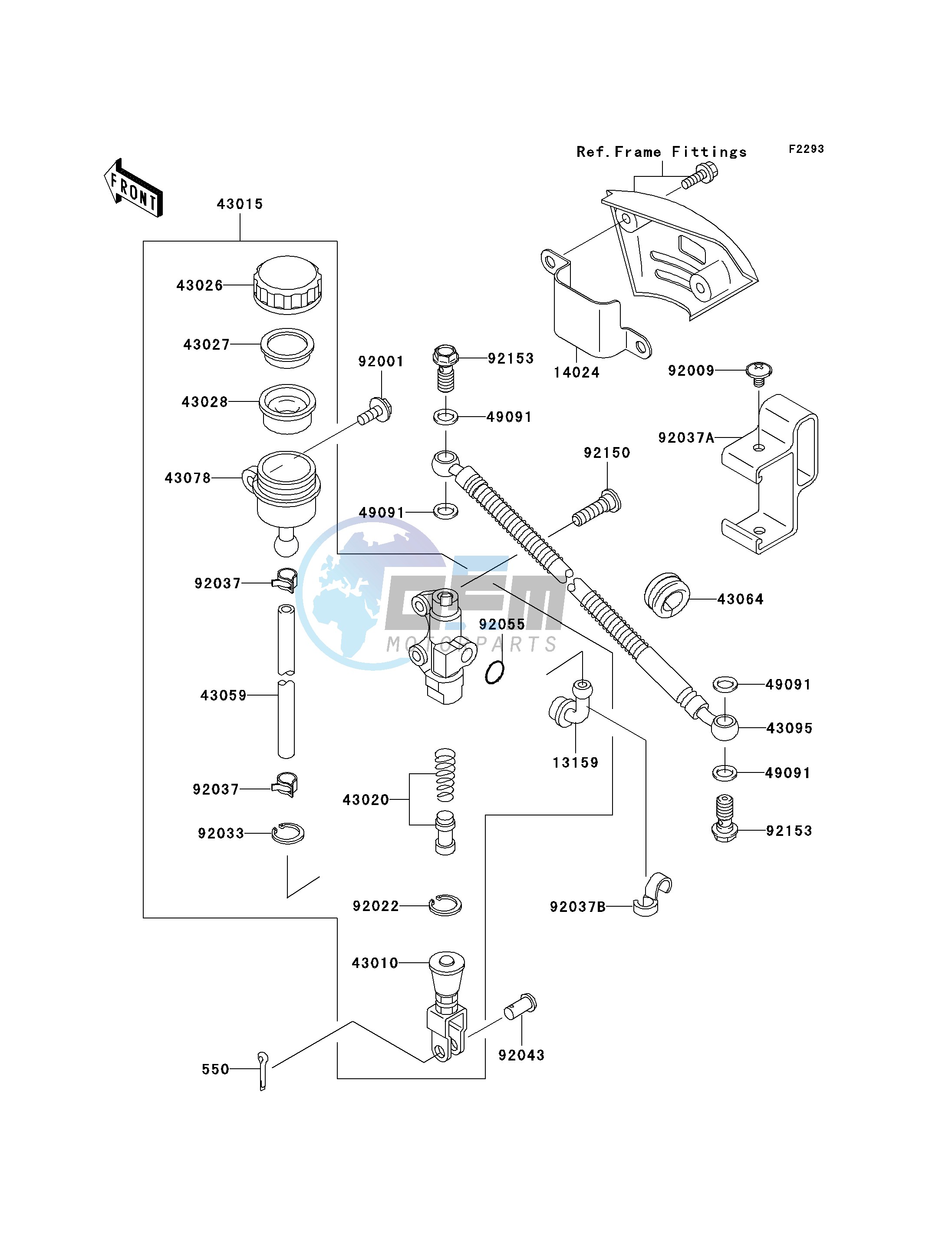 REAR MASTER CYLINDER