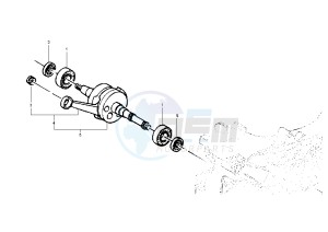 NRG POWER DT 50 drawing Crankshaft