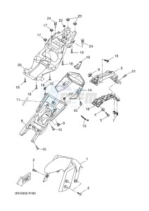 MT125A MT-125 ABS (BR34 BR34 BR34 BR34 BR34) drawing FENDER