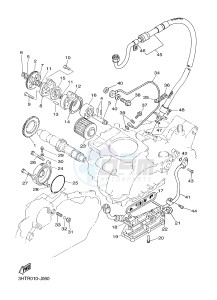 SR400 (2RDB) drawing OIL PUMP