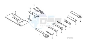 CBR1000RR9 Europe Direct - (ED / REP) drawing TOOLS