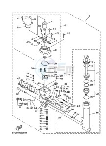 FT25B drawing POWER-TILT-ASSEMBLY