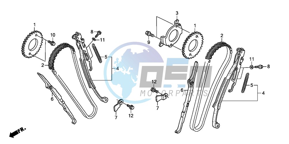 CAM CHAIN/TENSIONER