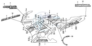 CBR600F drawing STRIPE (CBR600FT)