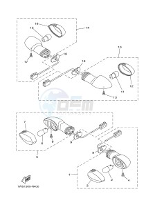 MT07A MT-07 ABS 700 (BU23) drawing FLASHER LIGHT