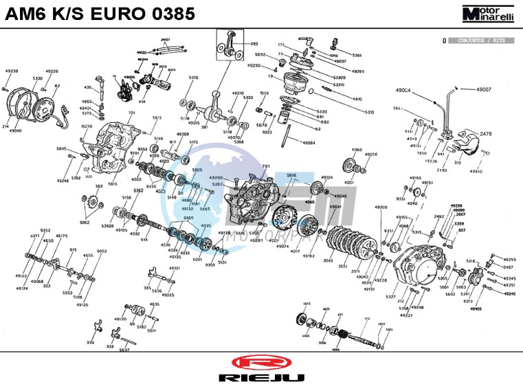 ENGINE  AM6 K/S 0385