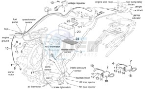 RSV 2 1000 drawing Central electrical system